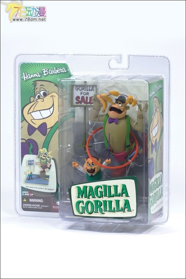 麦克法兰系列玩具 电影系列 汉娜芭芭拉卡通系列2 MAGILLA GORILLA