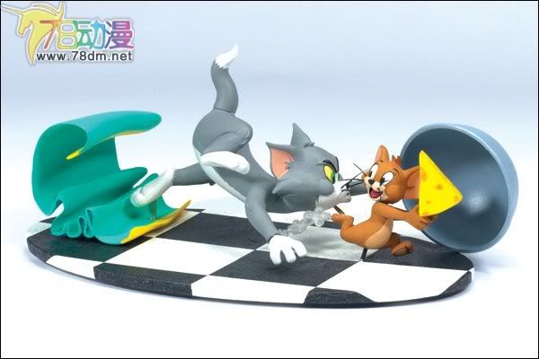 麦克法兰系列玩具 电影系列 汉娜芭芭拉卡通系列2  猫和老鼠之争夺乳酪