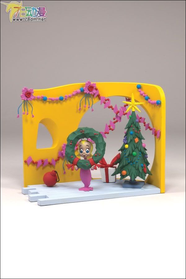 麦克法兰系列玩具 电影系列 圣诞怪杰 CINDY LOU WHO  小女孩辛蒂露