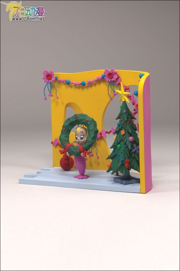 麦克法兰系列玩具 电影系列 圣诞怪杰 CINDY LOU WHO  小女孩辛蒂露