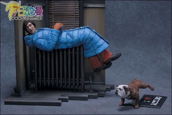 麦克法兰系列玩具 电影系列 撒旦之子 SLEEPING LITTLE NICKY AND BEEFY 沉睡的小尼基与比菲