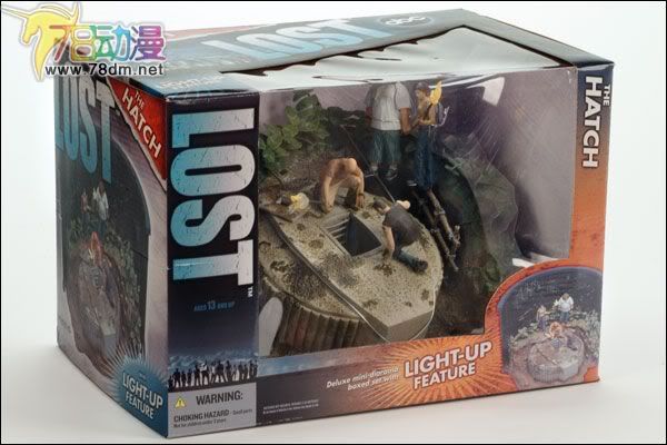 麦克法兰系列玩具 电影系列 迷失 第一代 THE HATCH BOXED SET 舱口 盒装版