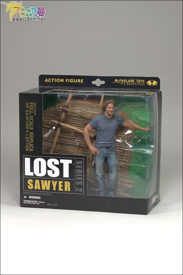 麦克法兰系列玩具 电影系列 迷失 第2代 SAWYER
