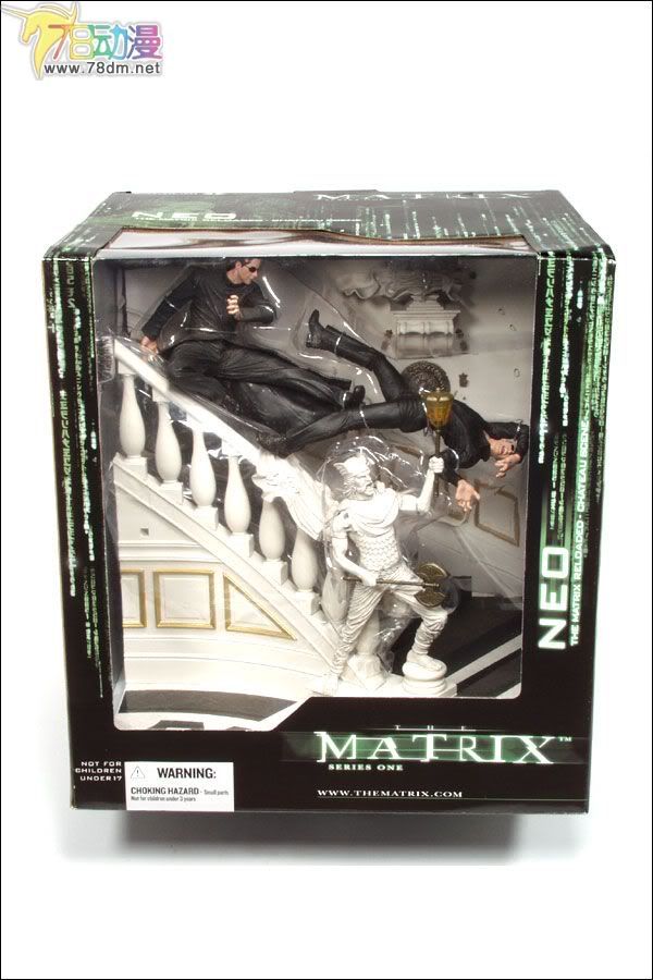 麦克法兰系列玩具 电影系列 黑客帝国第一代 NEO IN CHATEAU 尼奥城堡大战