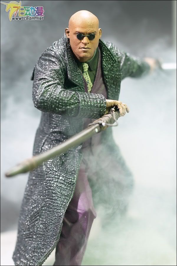 麦克法兰系列玩具 电影系列 黑客帝国第一代 MORPHEUS 莫菲斯