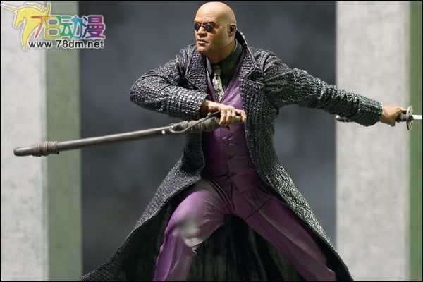 麦克法兰系列玩具 电影系列 黑客帝国第一代 MORPHEUS 莫菲斯
