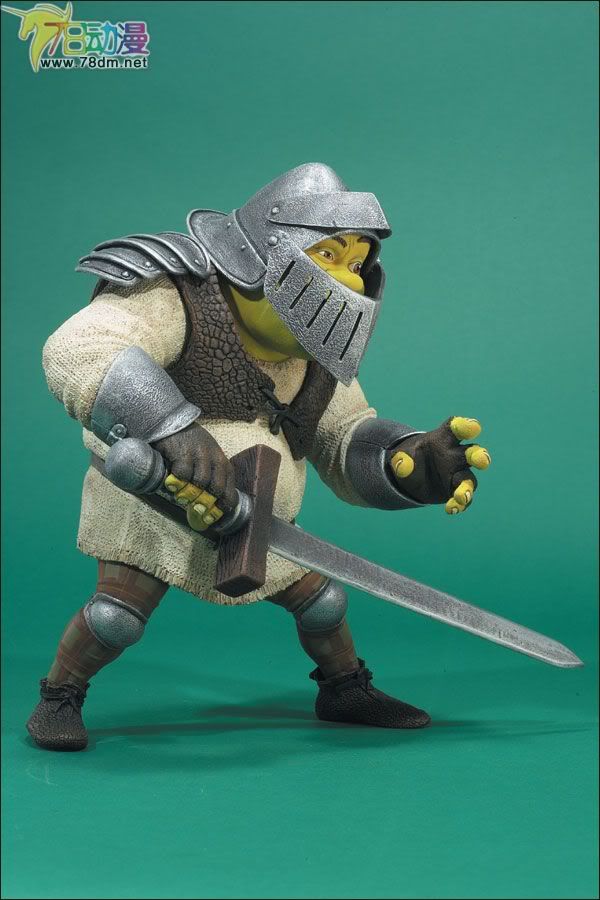 麦克法兰系列玩具 电影系列 怪物史莱克6寸系列 DRAGON BATTLIN' SHREK 史莱克战龙装