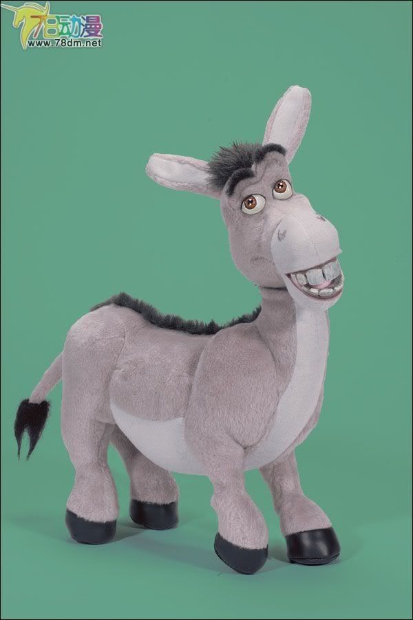 麦克法兰系列玩具 电影系列 怪物史莱克豪华版 PLUSH DONKEY 豪华版骡子唐基