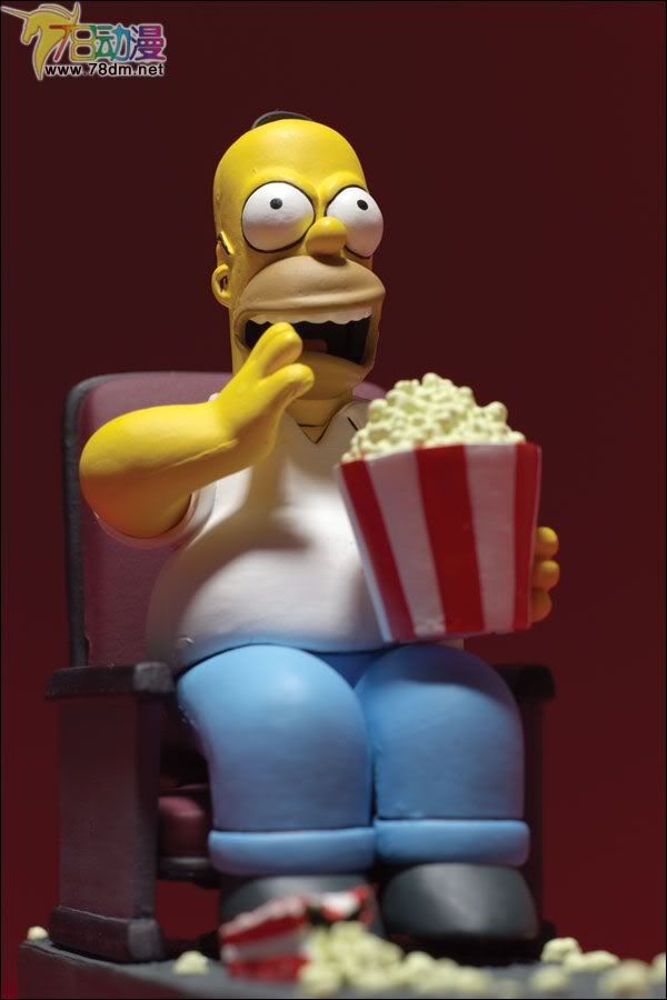 麦克法兰系列玩具 电影系列 辛普森一家 电影版 MOVIE MAYHEM HOMER 荷马电影暴力版