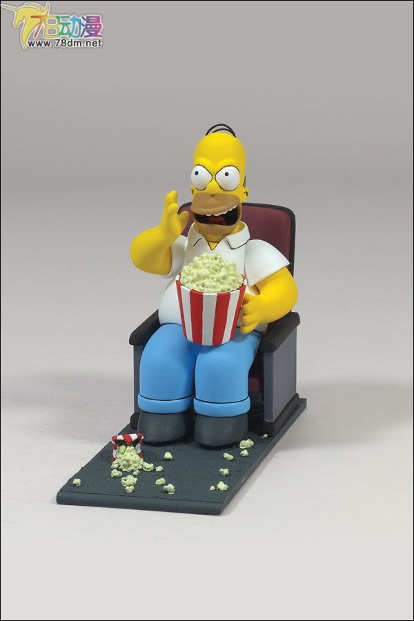 麦克法兰系列玩具 电影系列 辛普森一家 电影版 MOVIE MAYHEM HOMER 荷马电影暴力版