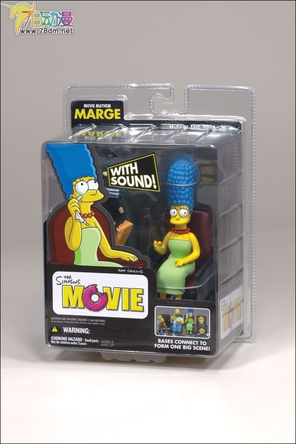 麦克法兰系列玩具 电影系列 辛普森一家 电影版 MOVIE MAYHEM MARGE 玛姬电影暴力版