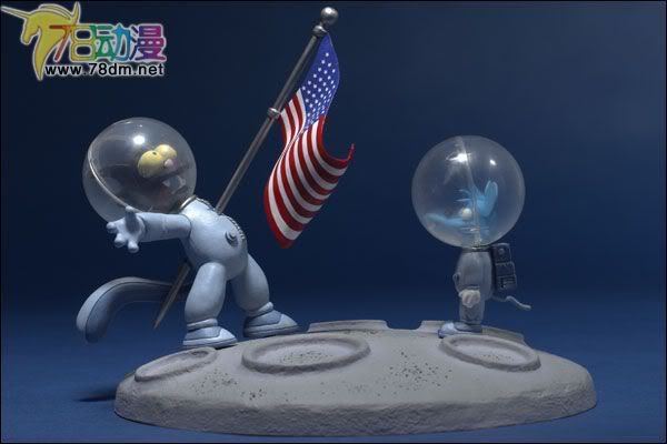 麦克法兰系列玩具 电影系列 辛普森一家 电影版 ITCHY与SCRATCHY