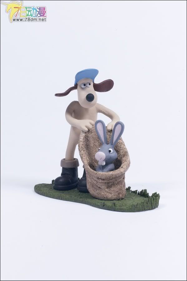 麦克法兰系列玩具 电影系列 超级无敌掌门狗 可动人形系列 GROMIT (A pose) 格罗米特A造型