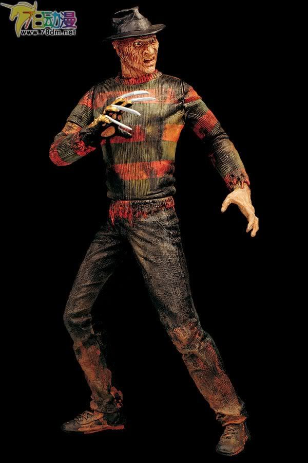 麦克法兰系列玩具 电影发狂系列 MM系列 第一代 FREDDY(佛萊德) 