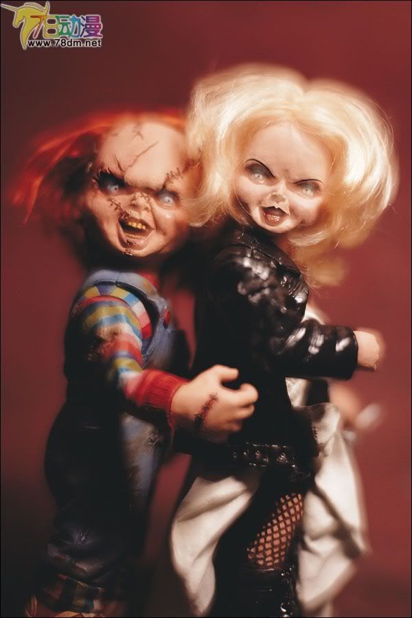 麦克法兰系列玩具 电影发狂系列 MM系列 第2代 BRIDE OF CHUCKY BOXED SET(鬼娃新娘盒套裝) 