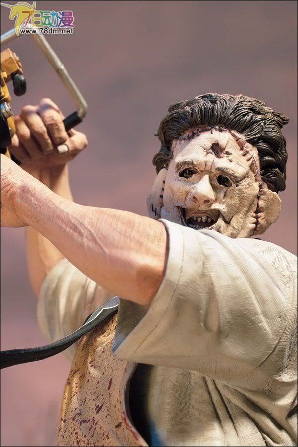 麦克法兰系列玩具 电影发狂系列 MM系列 第4代 18寸LEATHERFACE(皮革臉) 
