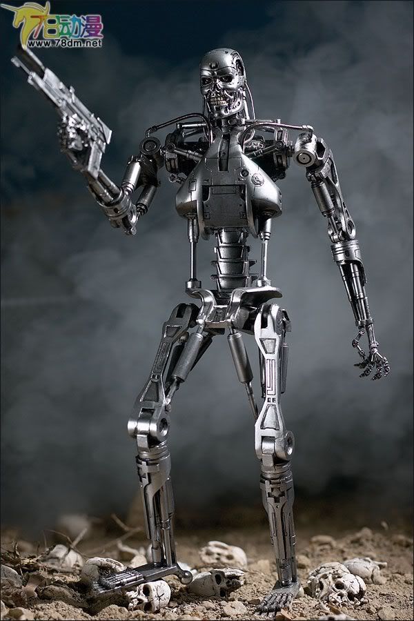 麦克法兰系列玩具 电影发狂系列 MM系列 第5代 T-800 ENDOSKELETON(T-800骨架) 