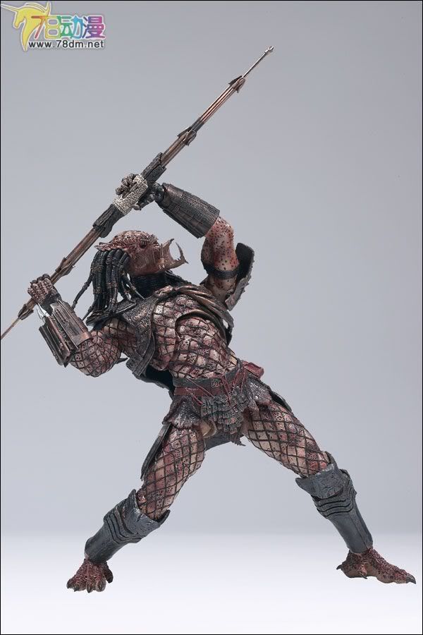 麦克法兰系列玩具 电影发狂系列 MM系列 第6代 PREDATOR THE HUNTER(掠奪者:獵人) 