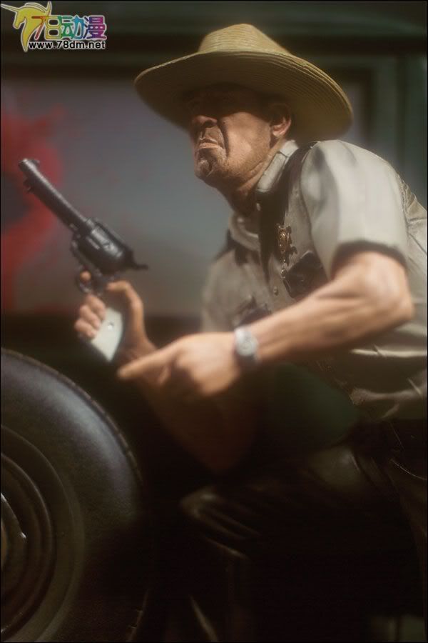 麦克法兰系列玩具 电影发狂系列 MM系列 第7代 SHERIFF HOYT(霍伊特治安官) 