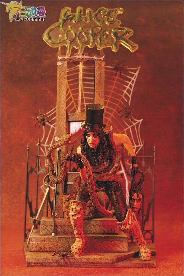 麦克法兰系列玩具 音乐系列的俱乐部版、特别版、重涂版等玩具 ALICE COOPER