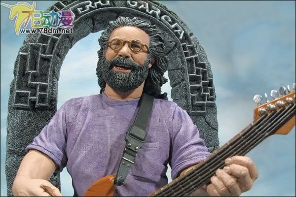 麦克法兰系列玩具 音乐系列的俱乐部版、特别版、重涂版等玩具 JERRY GARCIA