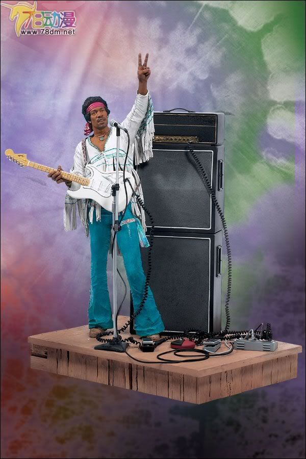 麦克法兰系列玩具 音乐系列的俱乐部版、特别版、重涂版等玩具 JIMI HENDRIX
