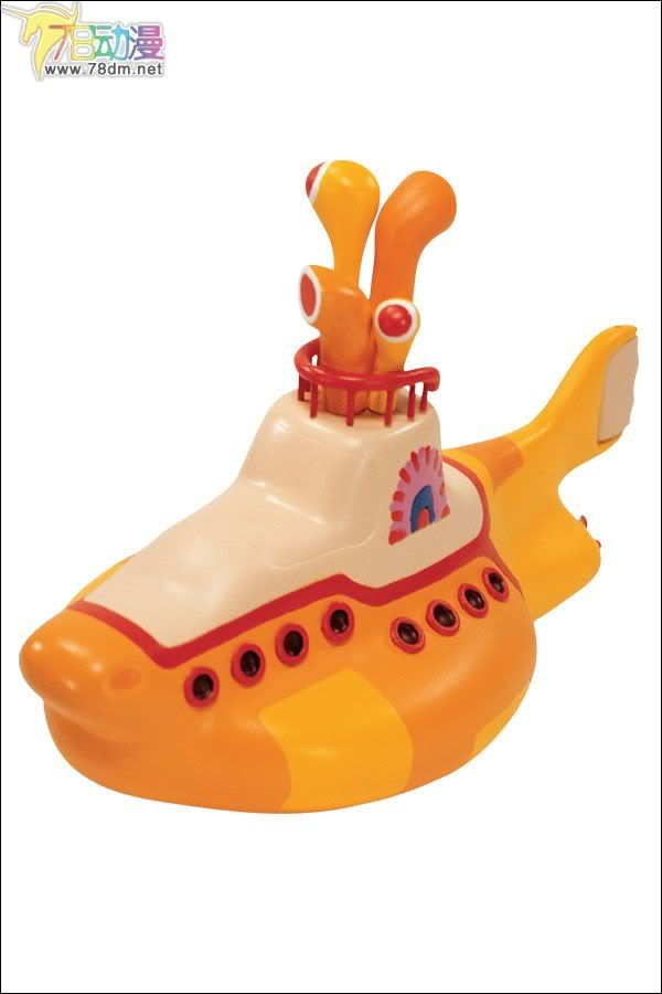 麦克法兰系列玩具 音乐系列 披头士乐队(甲壳虫) 黄色潜水艇 YELLOW SUBMARINE BOXED SET