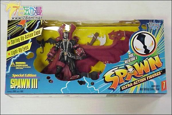 麦克法兰系列玩具 再生侠系列 第七代 SPAWN III（大翼）
