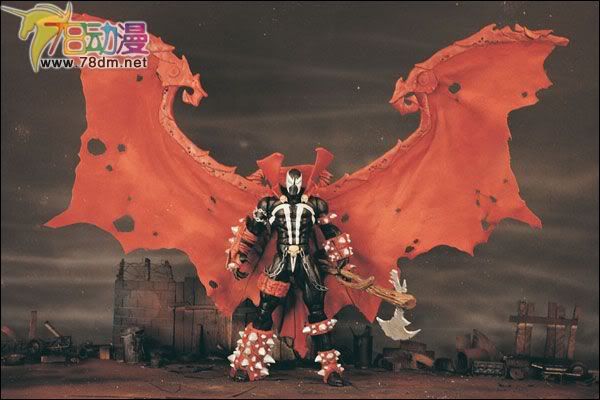 麦克法兰系列玩具 再生侠系列 第七代 SPAWN III（大翼）