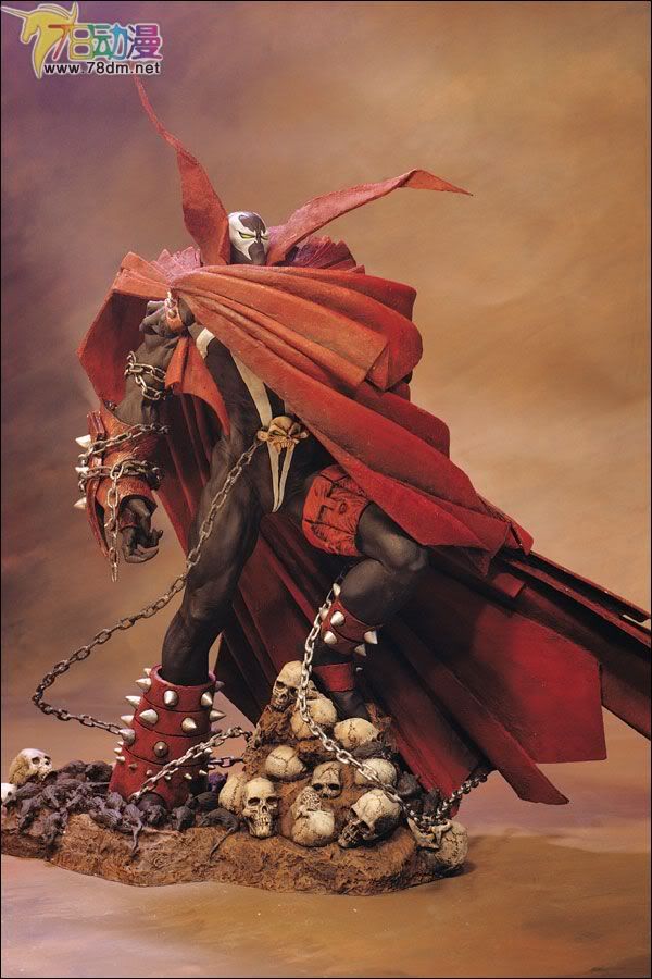 麦克法兰系列玩具 再生侠系列 第十七代 SPAWN V（红袍再生侠）