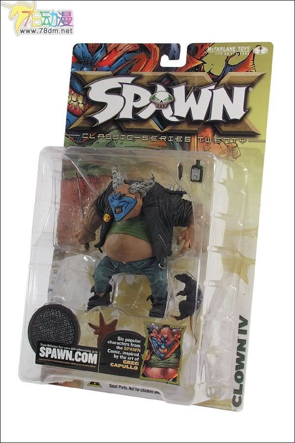 麦克法兰系列玩具 再生侠系列 第二十代 CLOWN IV  小丑IV