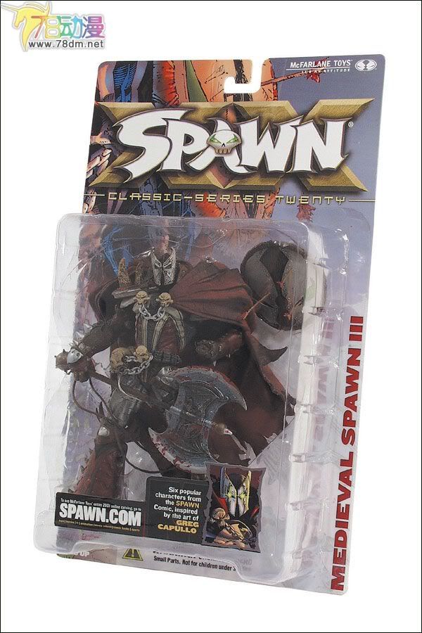 麦克法兰系列玩具 再生侠系列 第二十代 MEDIEVAL SPAWN III 大剑再生侠III