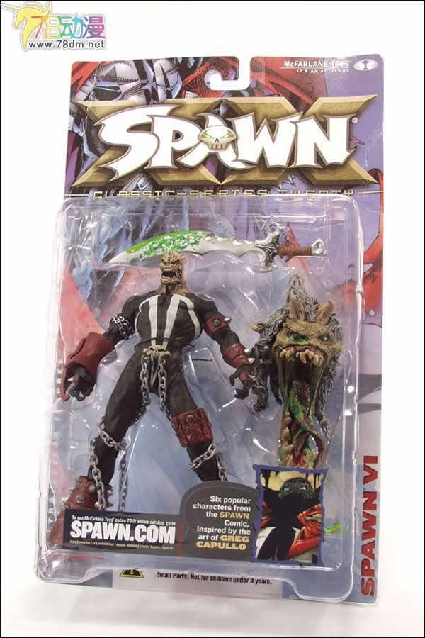 麦克法兰系列玩具 再生侠系列 第二十代 SPAWN VI 再生侠 VI