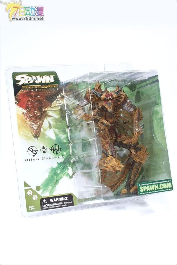 麦克法兰系列玩具 再生侠系列 第二十一代 ALIEN SPAWN 再生侠异形