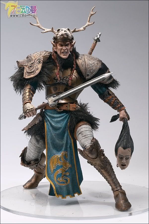 麦克法兰系列玩具 再生侠系列 第二十二代 DARK RAIDER 暗黑袭击者