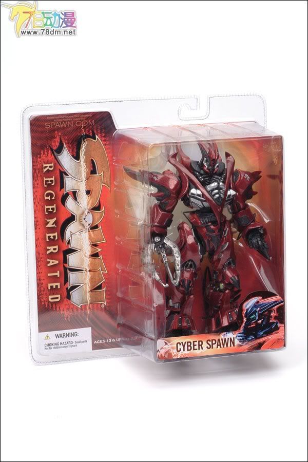 麦克法兰系列玩具 再生侠系列 第二十八代 CYBER SPAWN 2 异度再生侠 2