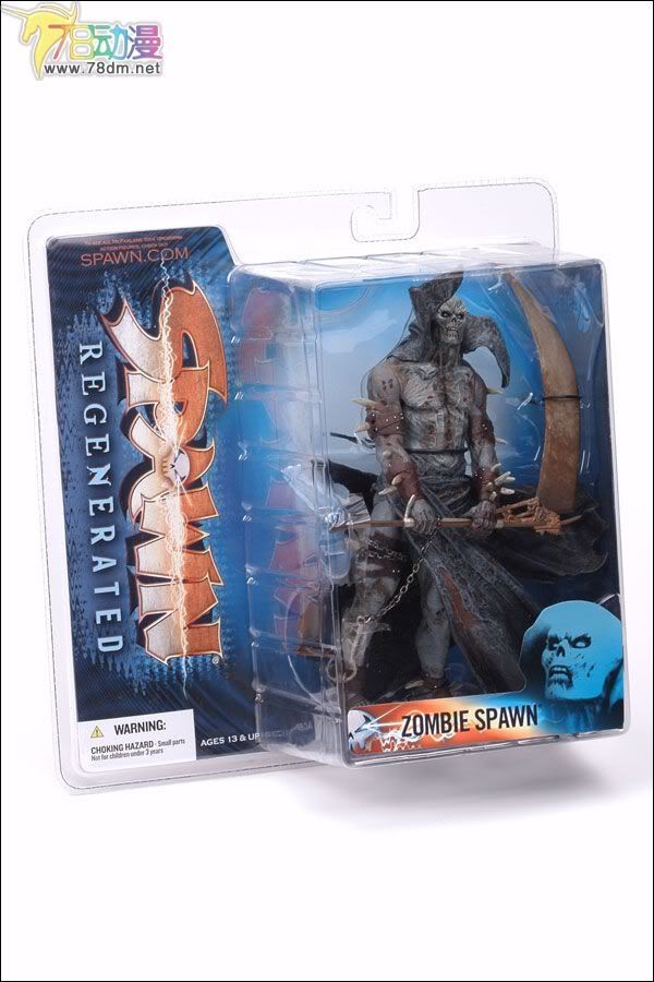 麦克法兰系列玩具 再生侠系列 第二十八代 ZOMBIE SPAWN 2 死神 再生侠 2