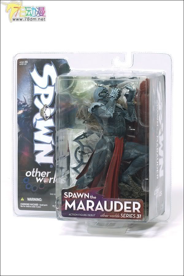 麦克法兰系列玩具 再生侠系列 第三十一代 SPAWN THE MARAUDER  再生侠 掠夺者