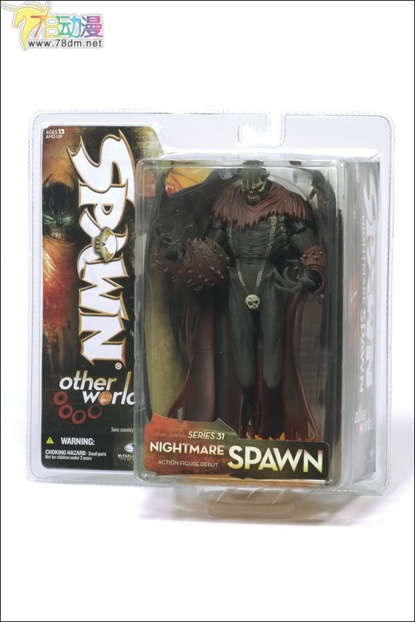 麦克法兰系列玩具 再生侠系列 第三十一代 NIGHTMARE SPAWN 噩梦再生侠警