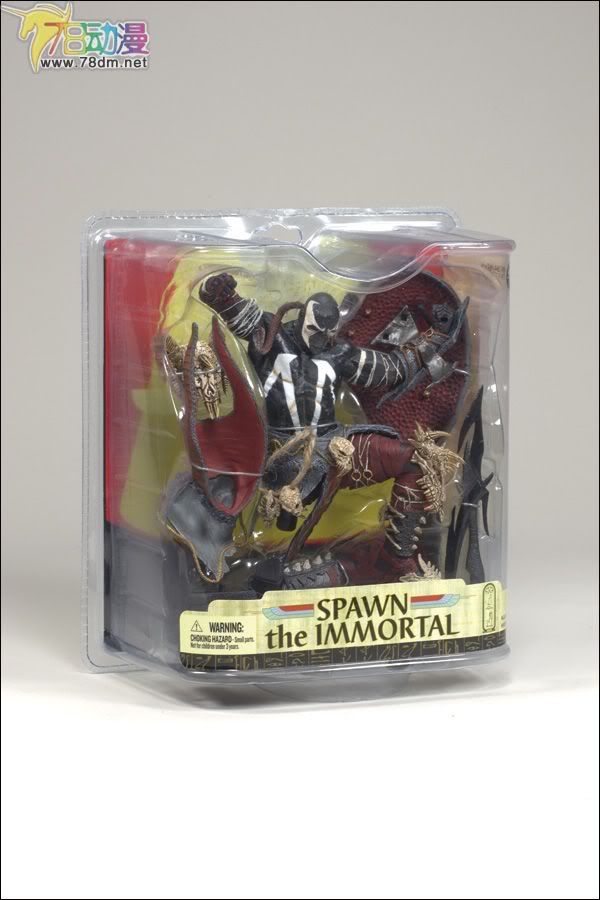 麦克法兰系列玩具 再生侠系列 第三十三代 SPAWN THE IMMORTAL 不朽再生侠