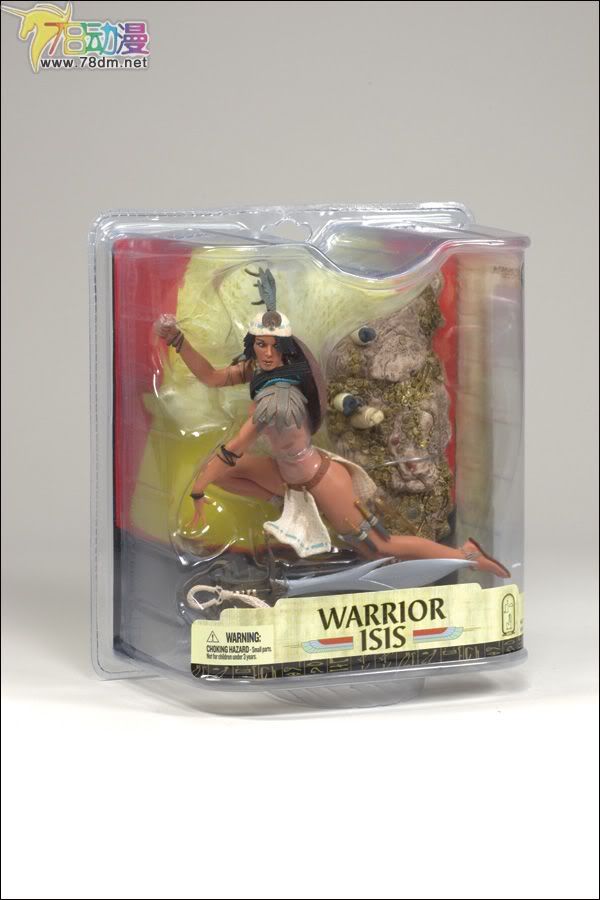 麦克法兰系列玩具 再生侠系列 第三十三代 WARRIOR ISIS 伊西斯战士