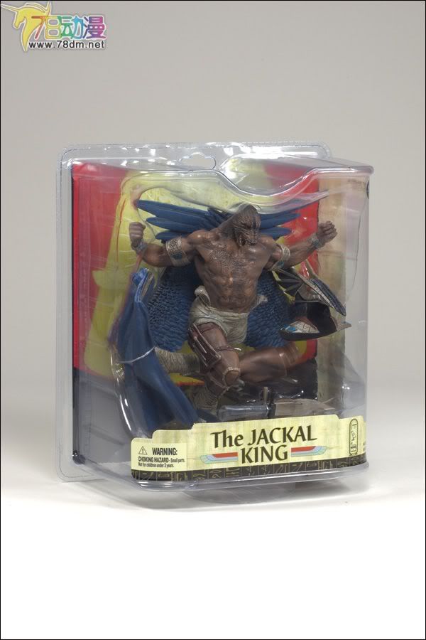 麦克法兰系列玩具 再生侠系列 第三十三代 JACKAL KING 审判者阿努比斯