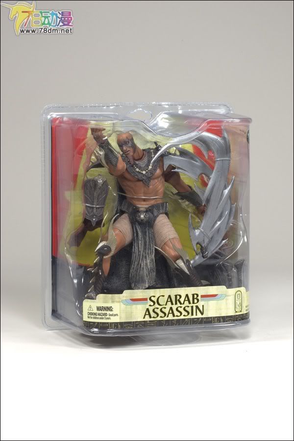 麦克法兰系列玩具 再生侠系列 第三十三代 SCARAB ASSASSIN 圣甲虫刺客