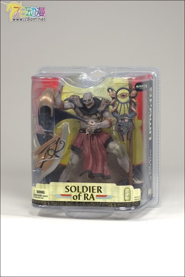 麦克法兰系列玩具 再生侠系列 第三十三代 SOLDIER OF RA  拉的士兵