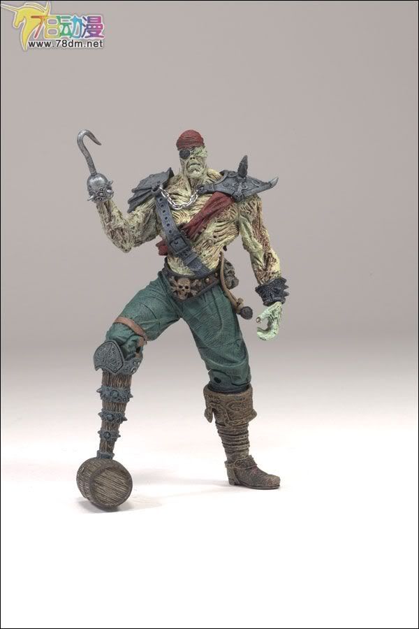 麦克法兰系列玩具 再生侠系列 z再生侠3寸系列第2代 3-INCH PIRATE SPAWN  3寸海盗再生侠