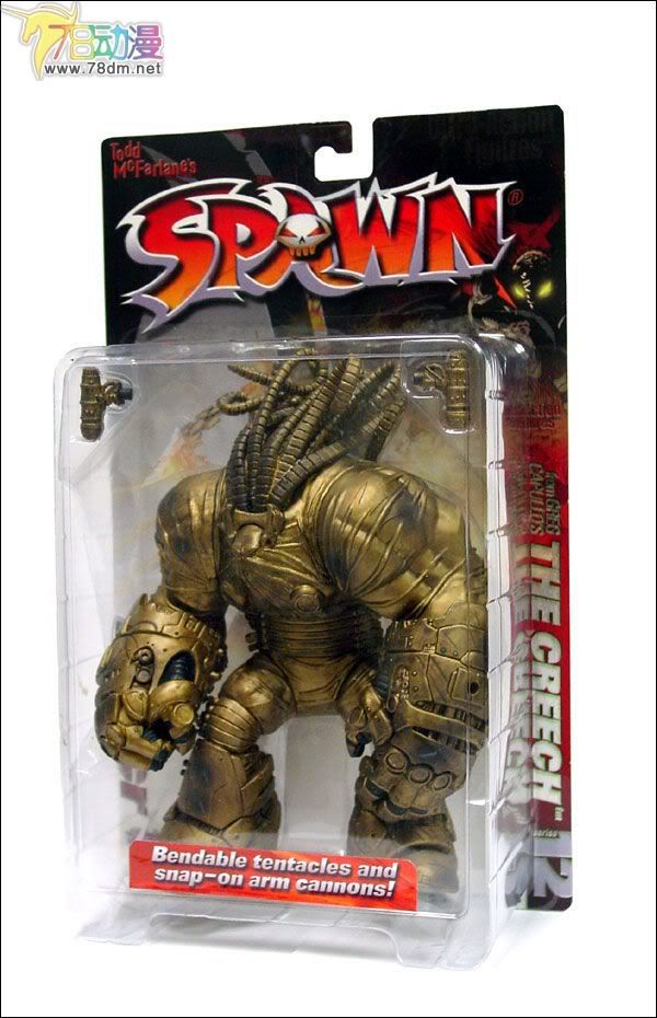 麦克法兰系列玩具 再生侠系列 SERIES 12: THE CREECH REPAINT  12代绿魔重涂