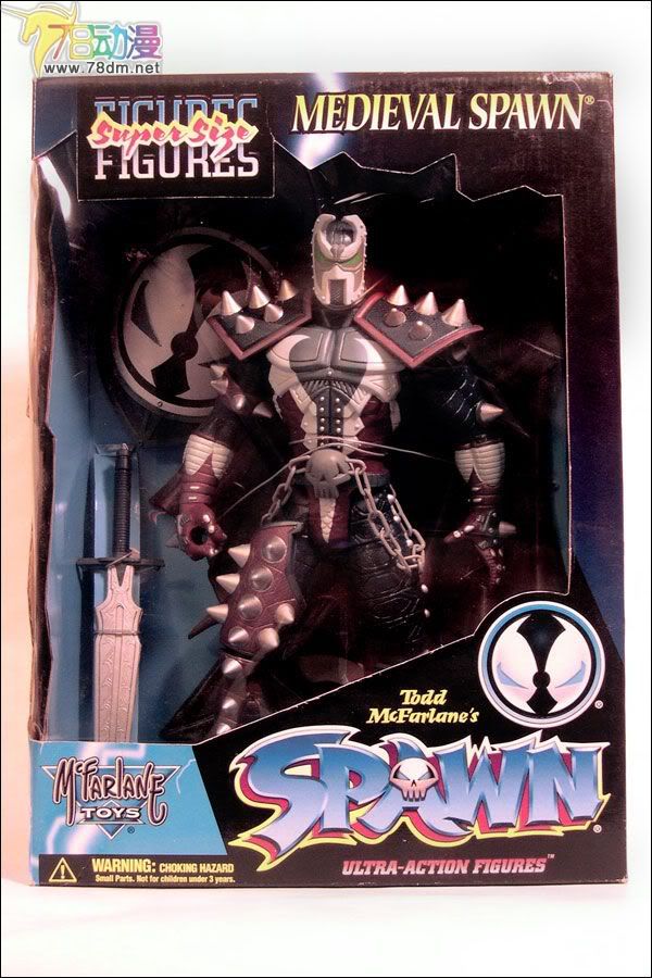 麦克法兰系列玩具 再生侠系列 SUPER SIZE MEDIEVAL SPAWN 13寸再生侠