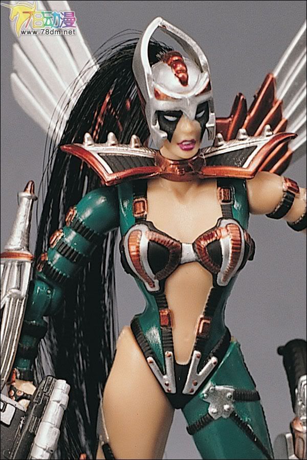 麦克法兰系列玩具 再生侠系列 GREEN COSMIC ANGELA 绿色安吉拉