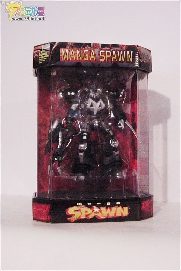 麦克法兰系列玩具 再生侠系列 MANGA SPAWN IN DISPLAY CASE 机械再生侠 