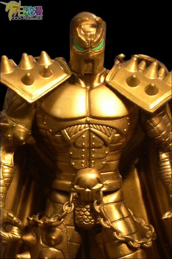 麦克法兰系列玩具 再生侠系列 GOLD MEDIEVAL SPAWN 金色中世纪再生侠